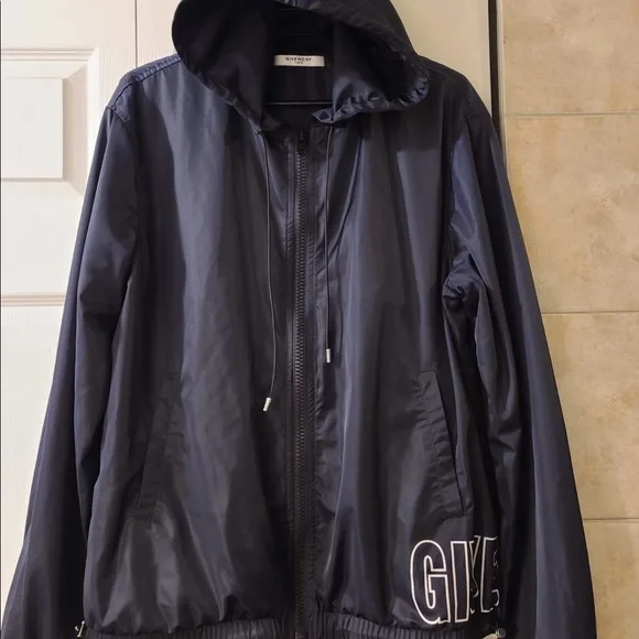 Givenchy logo jacket store